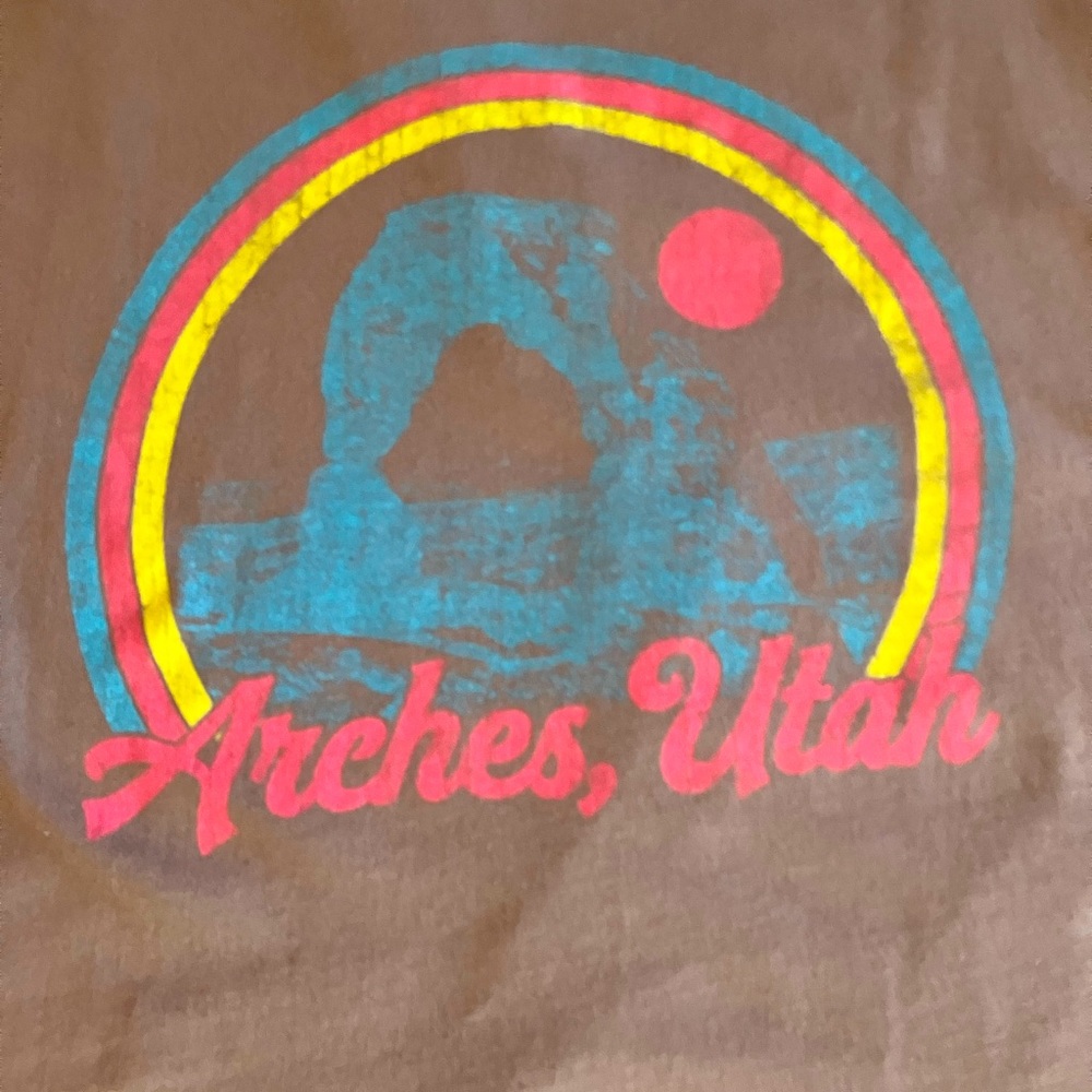 Brown Arches Utah Shirt